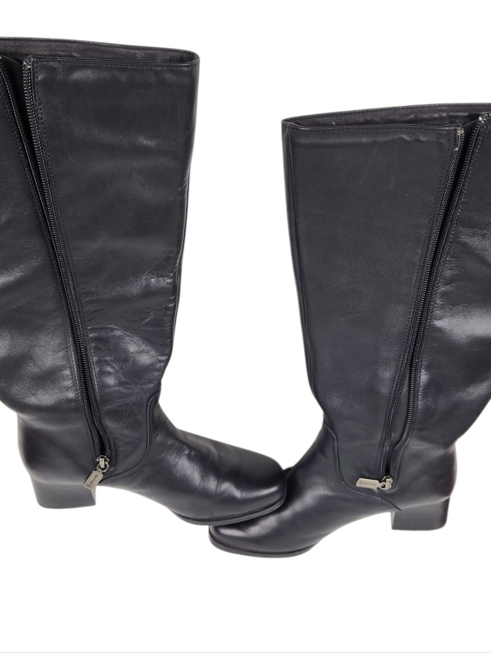 Blondo Aquaprotect Leather Riding Boots Black Leather Waterproof Womens Size 6 - Picture 13 of 15